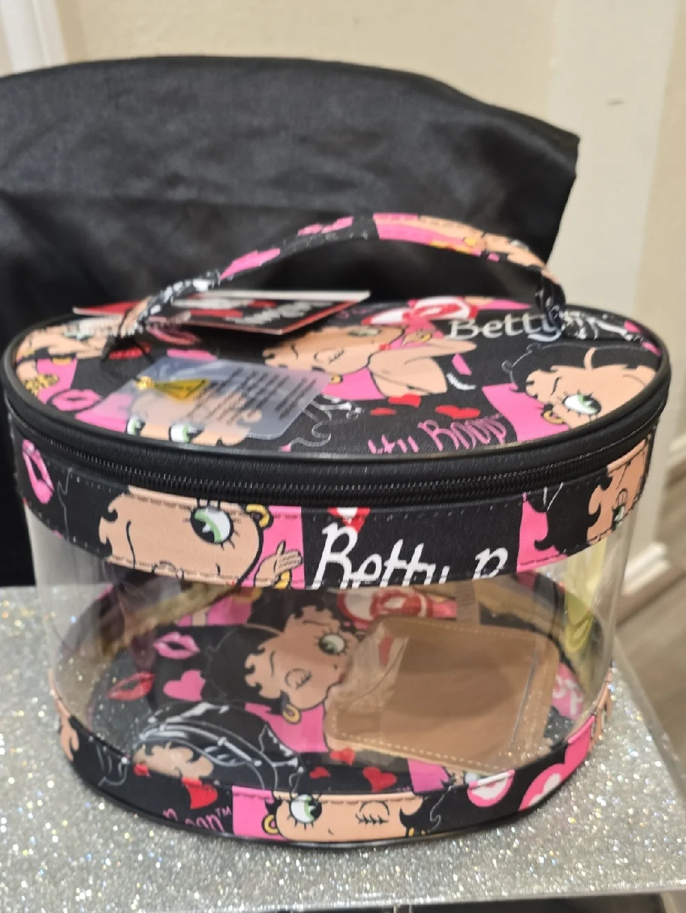 Betty Boop 3-PC  Cosmetic Bag Set